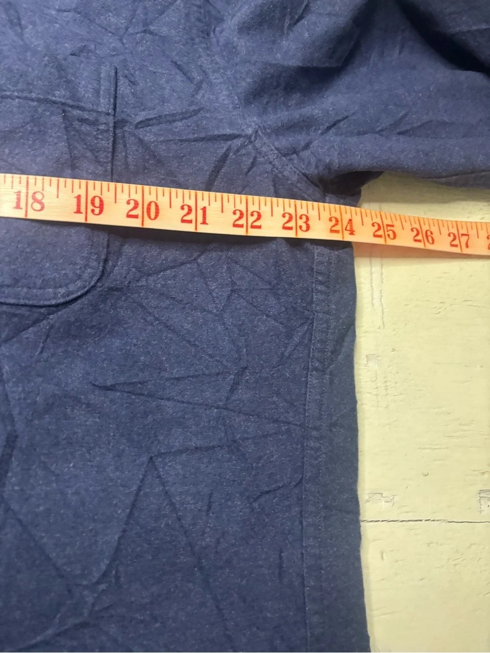 J. Crew Flannel Mens Size XL Elbow Patches Retro 100% Cotton Shirt Blue Button